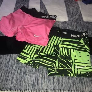 Nike Pro Spandex Shorts